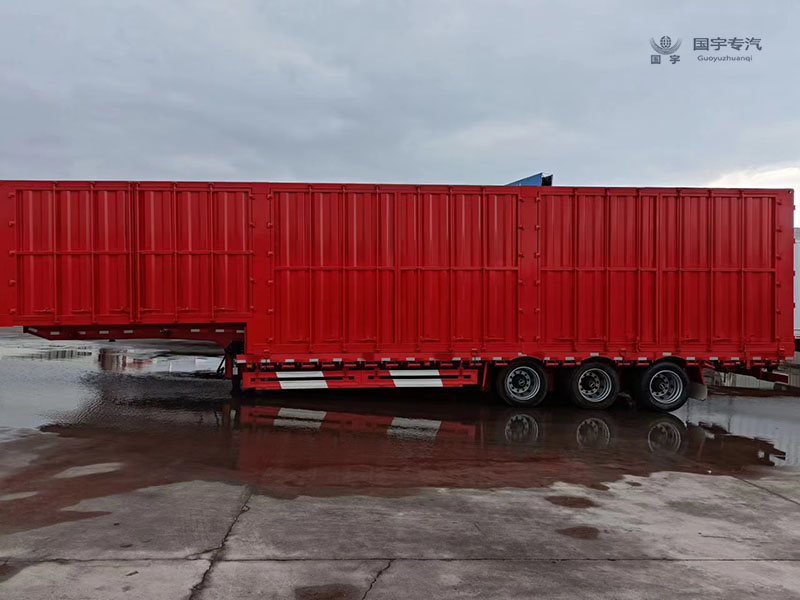 廂式半掛車，促進物流業(yè)發(fā)展！