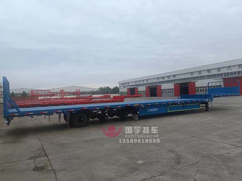 低平板半掛車(chē)制作過(guò)程詳解